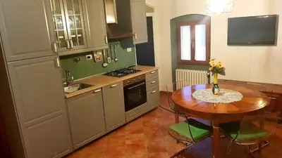 Cucina o angolo cottura di La Suite dei Ricordi tra Firenze e Chianti relax arte storia