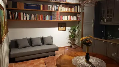 Area soggiorno di La Suite dei Ricordi tra Firenze e Chianti relax arte storia