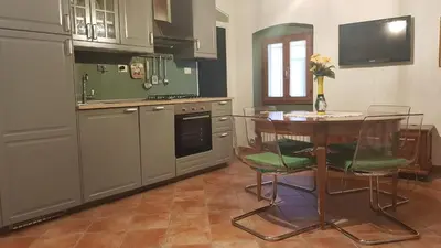 Cucina o angolo cottura di La Suite dei Ricordi tra Firenze e Chianti relax arte storia