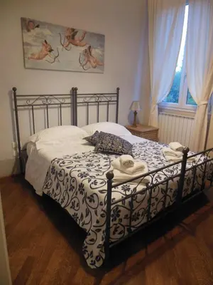 Letto o letti in una camera di L'Albero di Garibaldi