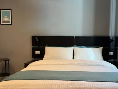 Letto o letti in una camera di San Frediano Boutique