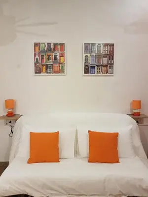 Letto o letti in una camera di La Tanetta di Boboli
