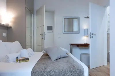 Letto o letti in una camera di Belfiore Magé Apartment