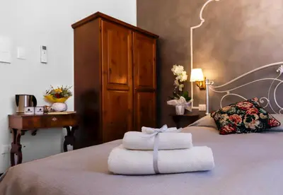 Letto o letti in una camera di Residenza Cecchi B&B