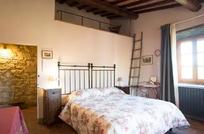Letto o letti in una camera di Il Vichiaccio Country House