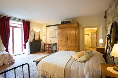 Letto o letti in una camera di Il Vichiaccio Country House