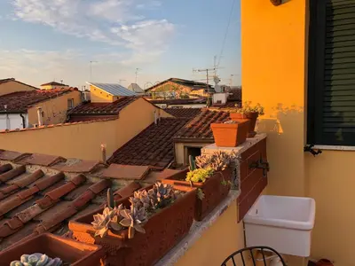 Balcone o terrazza di Appartamento Firenze Centro Amorino con terrazzo