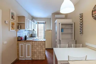 Cucina o angolo cottura di Apt in San Niccolò a pochi passi da Ponte Vecchio