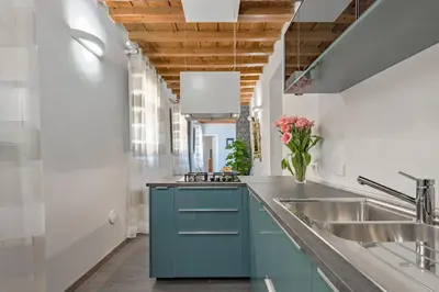 Cucina o angolo cottura di Casa Gallo Firenze
