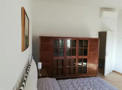 Letto o letti in una camera di B&B Querceto