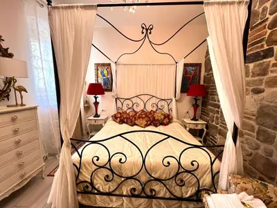 Letto o letti in una camera di La Rugea - Le Spighe Resort