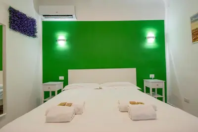 Letto o letti in una camera di Il Vagello B&B
