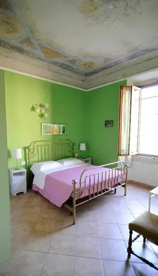 Letto o letti in una camera di B&B Calcio Storico