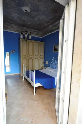 Letto o letti in una camera di B&B Calcio Storico