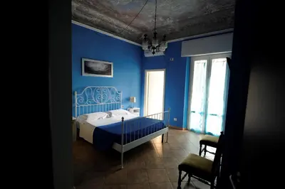 Letto o letti in una camera di B&B Calcio Storico