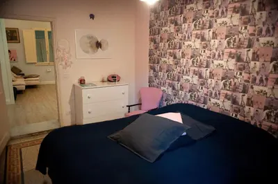 Letto o letti in una camera di 53 Via Faenza
