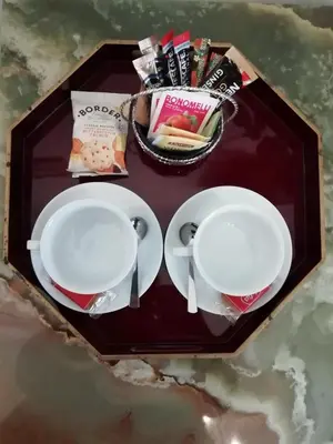 Set per la preparazione di tè e caffè presso b&b Florence Cathedral