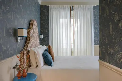 Letto o letti in una camera di Mabelle Centro