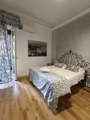 Letto o letti in una camera di B&B BARBERA