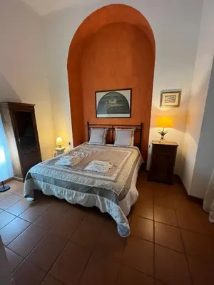 Letto o letti in una camera di Appartamento Duomo