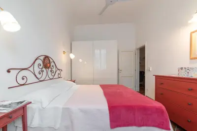 Letto o letti in una camera di Le Rose di Leonardo - Antica Dimora