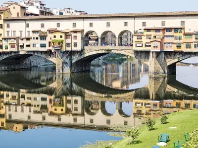 Vista sul fiume nelle vicinanze dell'appartamento