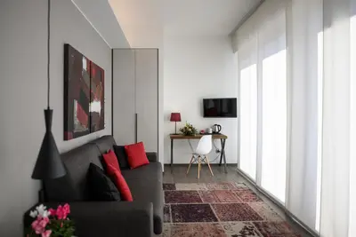 TV o dispositivi per l'intrattenimento presso B&B The Attico