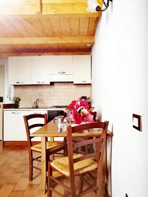Cucina o angolo cottura di 1 pitti apartment
