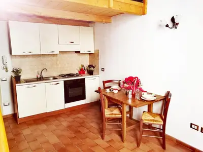 Cucina o angolo cottura di 1 pitti apartment