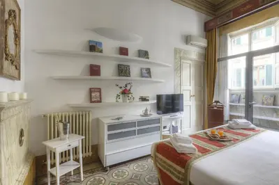 TV o dispositivi per l'intrattenimento presso Duomo Suite Central Home