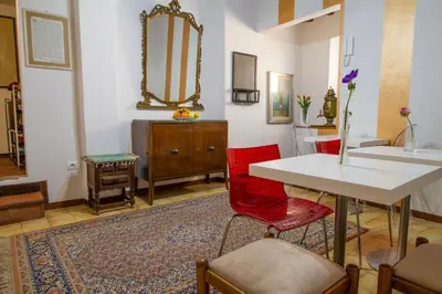 Area soggiorno di B&B PALAZZI