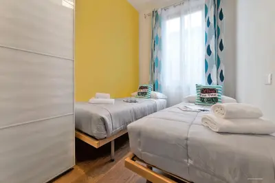 Letto o letti in una camera di Borgo in color - Sweet Dreams in Florence