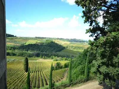 Paesaggio naturale nelle vicinanze della casa vacanze