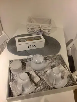 Set per la preparazione di tè e caffè presso Casa da Verrazzano