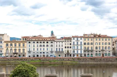 Vista sul fiume nelle vicinanze del bed & breakfast