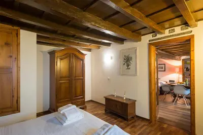 Letto o letti in una camera di Calzaiuoli loft