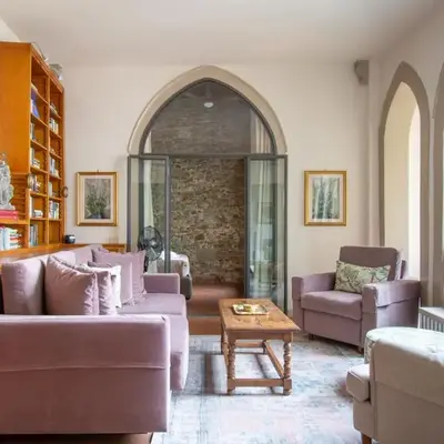 Unique Apartment with Private Terrace and Gothic Details