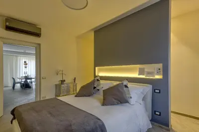 Letto o letti in una camera di La perla di San Frediano
