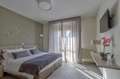 Letto o letti in una camera di La perla di San Frediano