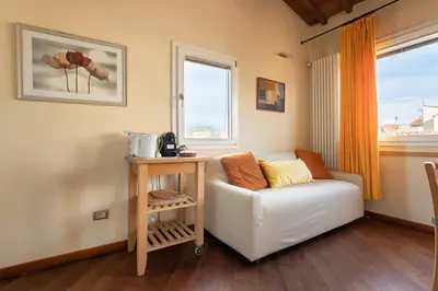 Letto o letti in una camera di Attico Amorino
