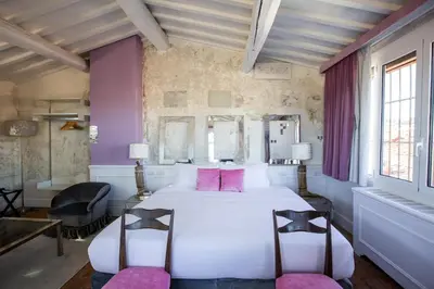 Letto o letti in una camera di Oltrarno Splendid