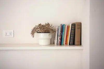 Biblioteca nell'appartamento
