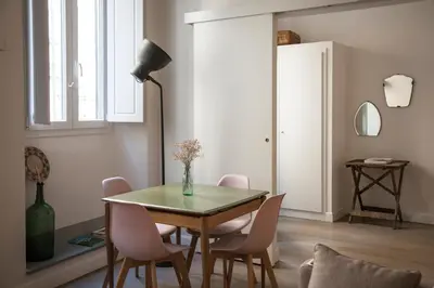 Area soggiorno di Pietrapiana Boutique Apartments