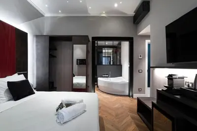 Letto o letti in una camera di Artemide Guest House