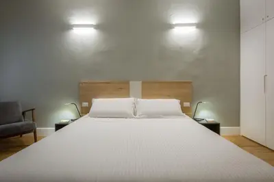 Letto o letti in una camera di Residenza Il Conte Verde