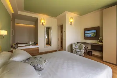 Letto o letti in una camera di Resort 37