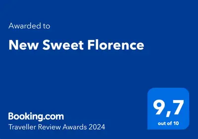 Certificato, attestato, insegna o altro documento esposto da New Sweet Florence