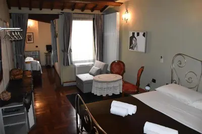 Letto o letti in una camera di The Black Sheep B&B