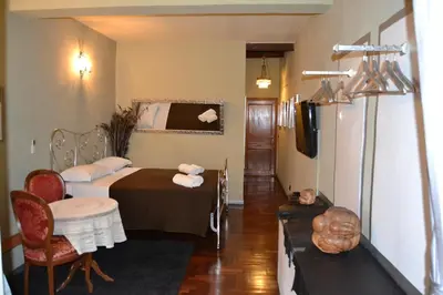 Letto o letti in una camera di The Black Sheep B&B