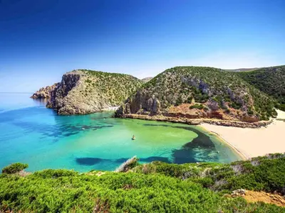 Paesaggio naturale nelle vicinanze della casa vacanze